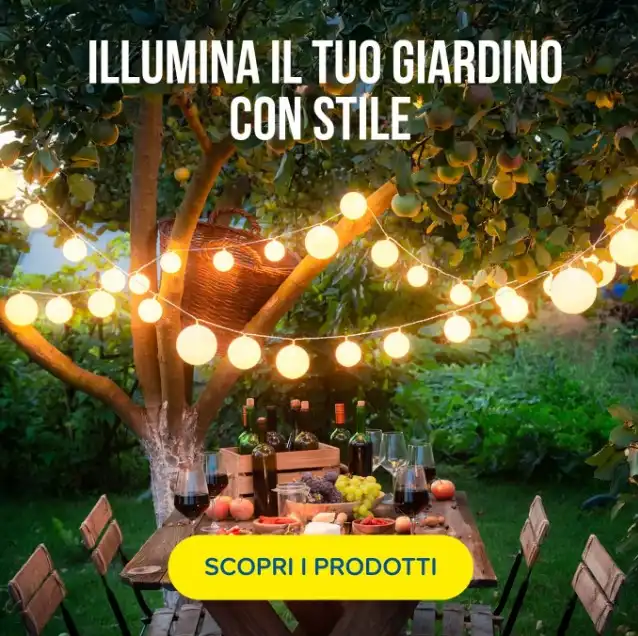 MD Illumina il tuo Giardino con Stile: offerte online dal 25/05/2025