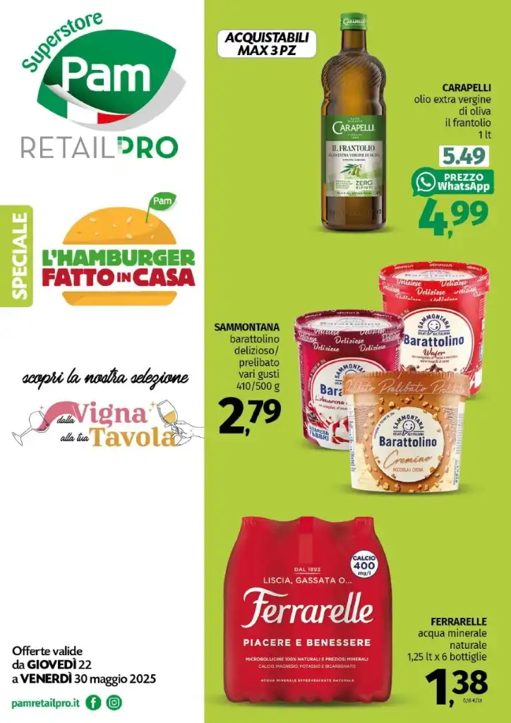 Volantino Pam Superstore Offerte dal 22 al 30/05/2025