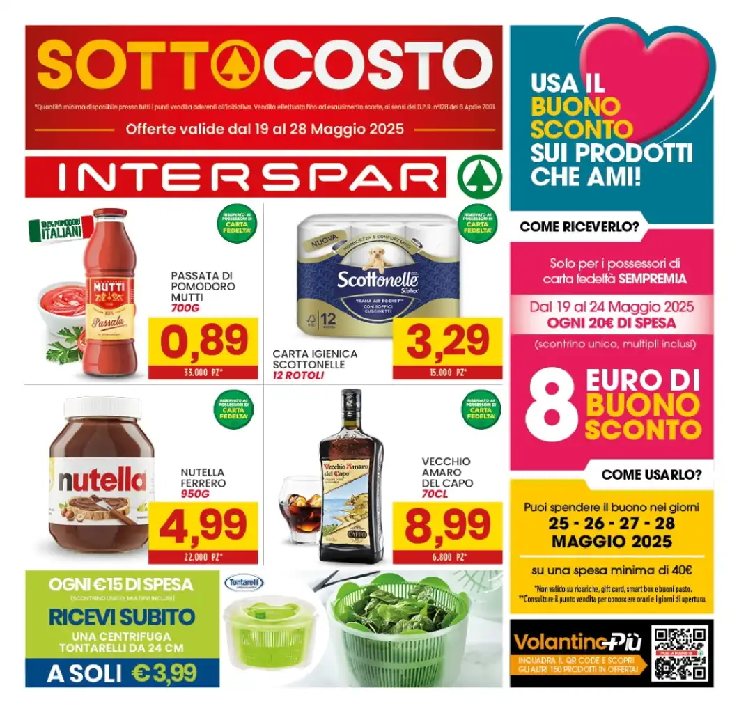 Volantino Interspar Sottocosto dal 19 al 28/05/2025