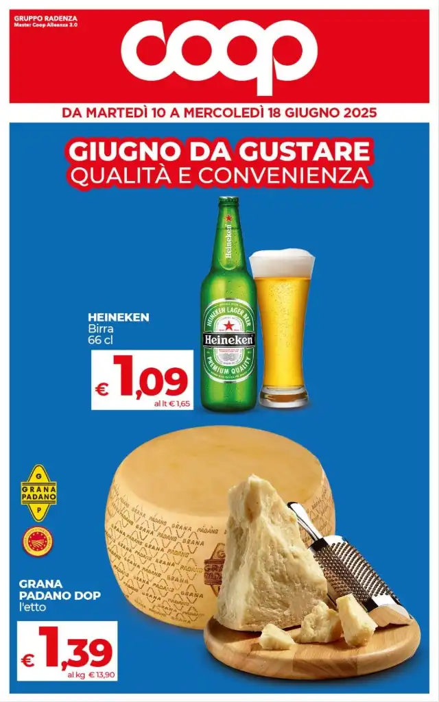 Volantino Coop Sicilia Giugno da Gustare dal 10 al 18/06/2025