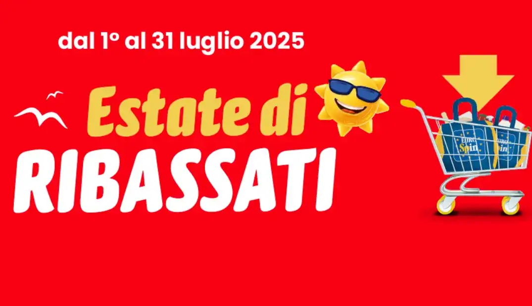 Eurospin Prezzi Ribassati: offerte volantino dal 1 al 31/07/2025