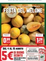 Volantino Panorama Festa del Melone dal 24/07 al 6/08/2025
