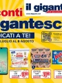 Volantino Il Gigante Sconti Giganteschi dal 24/07 al 6/08/2025