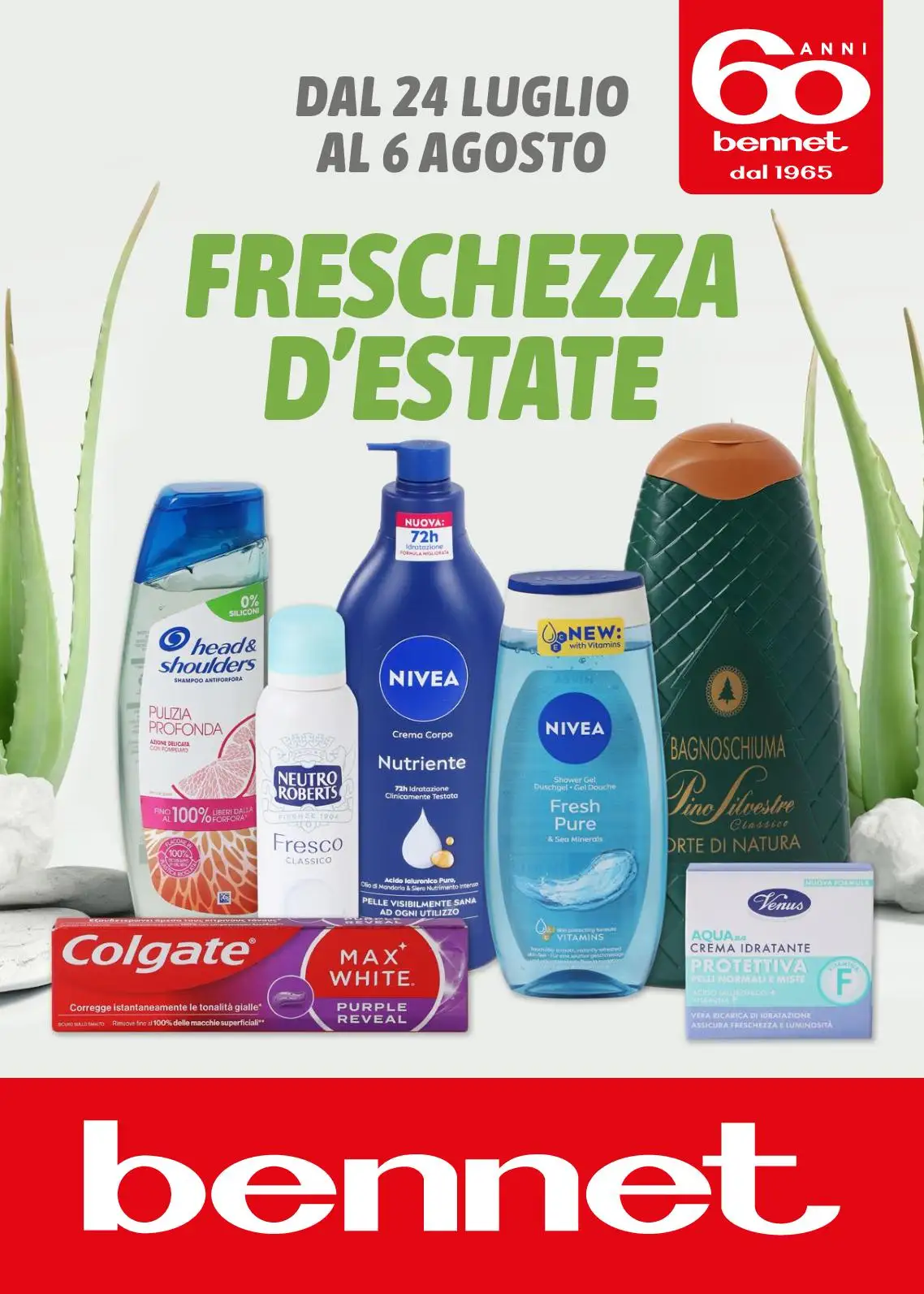 Volantino Bennet Freschezza d’Estate dal 24/07 al 6/08/2025