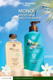 Catalogo Yves Rocher Profumo d’Evasione dal 31/07 al 28/08/2025