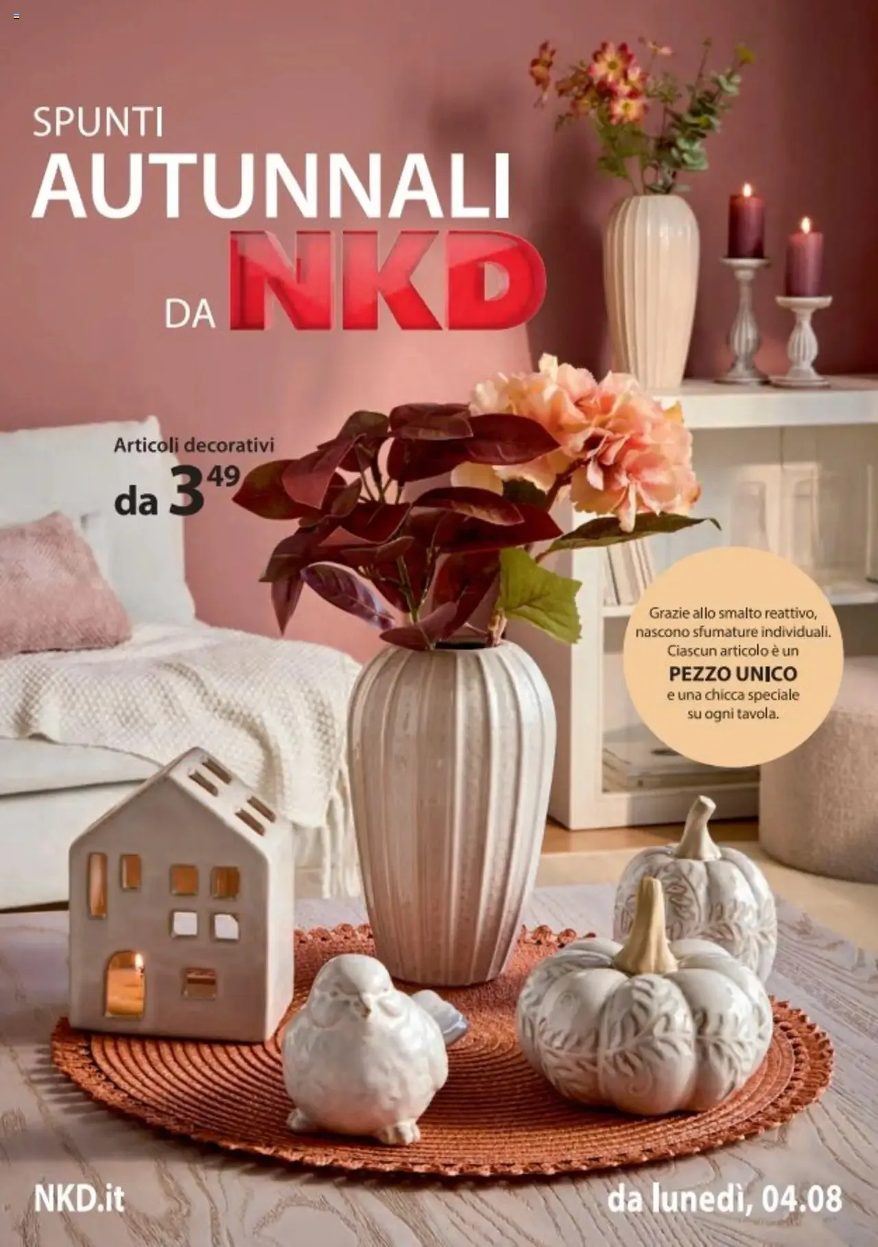 Volantino NKD Spunti Autunnali online dal 4/08/2025