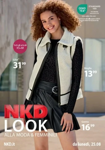 Volantino NKD Look alla Moda e Femminili online dal 25/08/2025 Volantino NKD Look alla Moda e Femminili online dal 25/08/2025