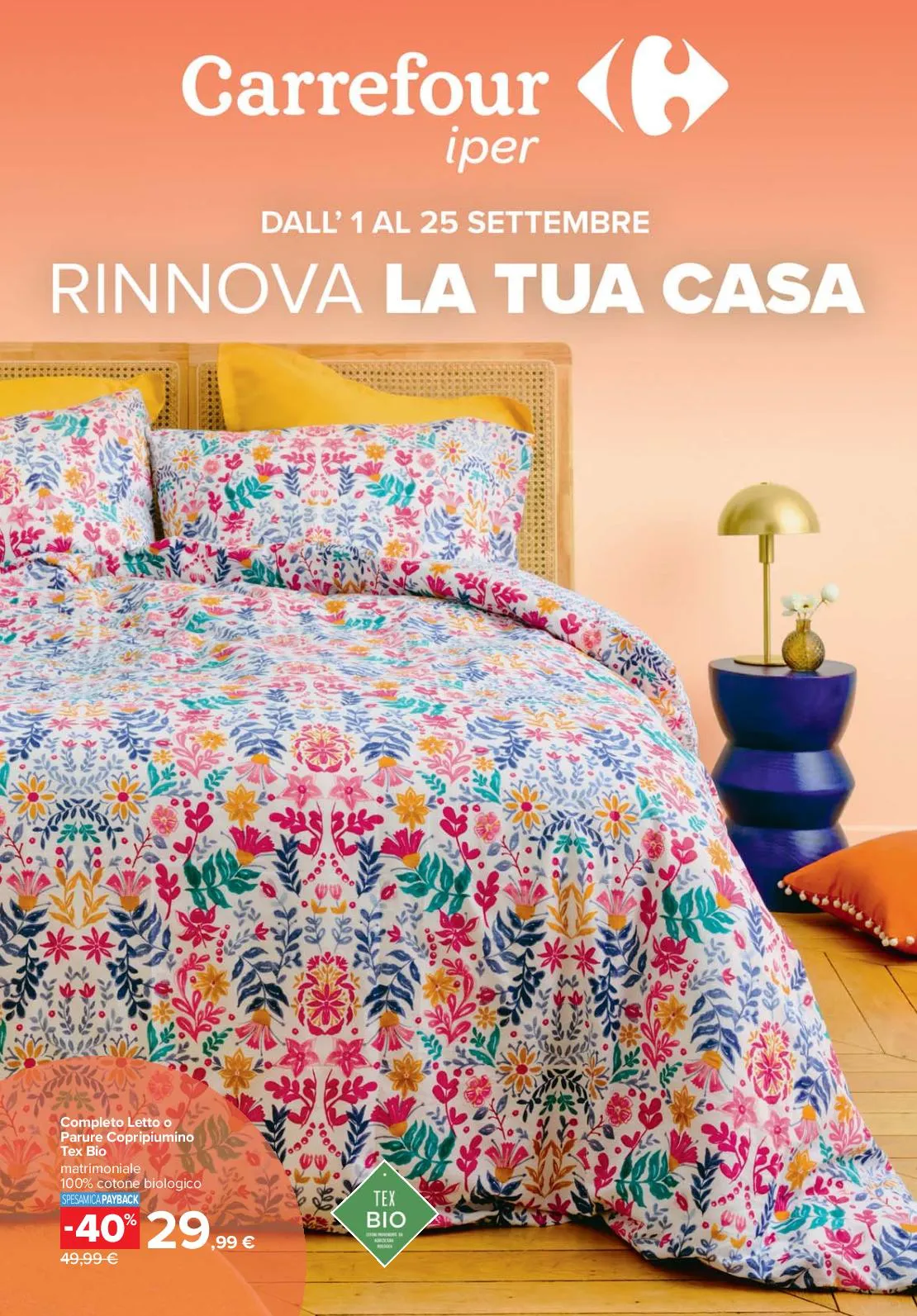 Volantino Carrefour Rinnova la tua Casa fino al 25 dal 1/09/2025