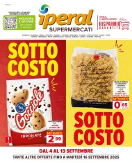 Volantino Iperal Sottocosto dal 4 al 16/09/2025
