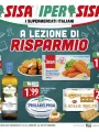 Volantino Sisa/IperSisa Lezione di Risparmio dal 12 al 22/09/2025