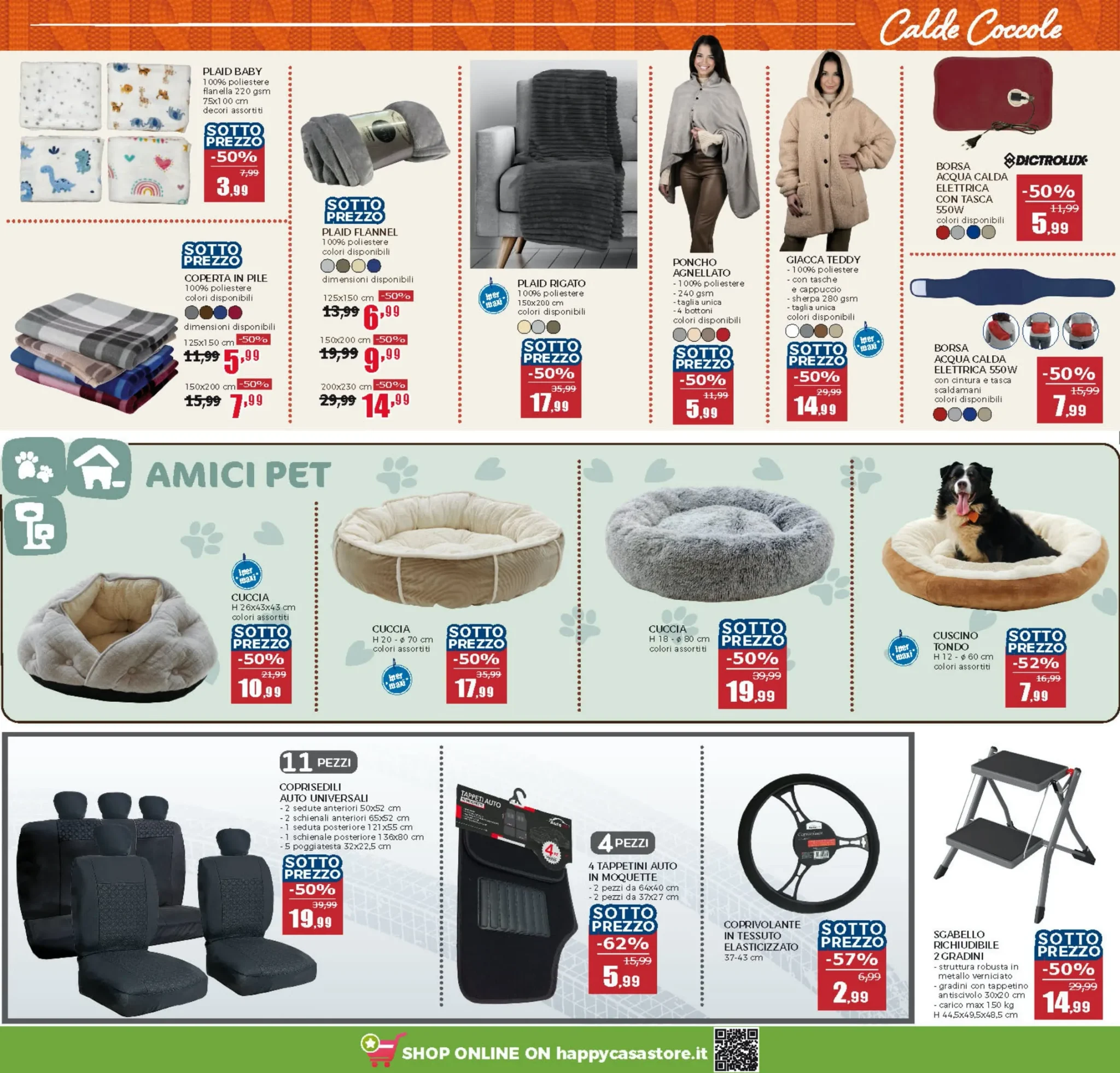 HappyCasa Elettrodomestici e Fai da Te: offerte dal 17/09/2025