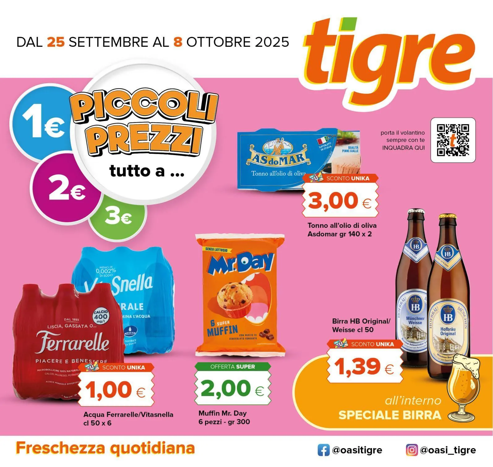 Volantino Tigre Piccoli Prezzi dal 25/09 all’8/10/2025