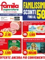Volantino Famila Superstore Sconti al 50% fino al 1/10/2025