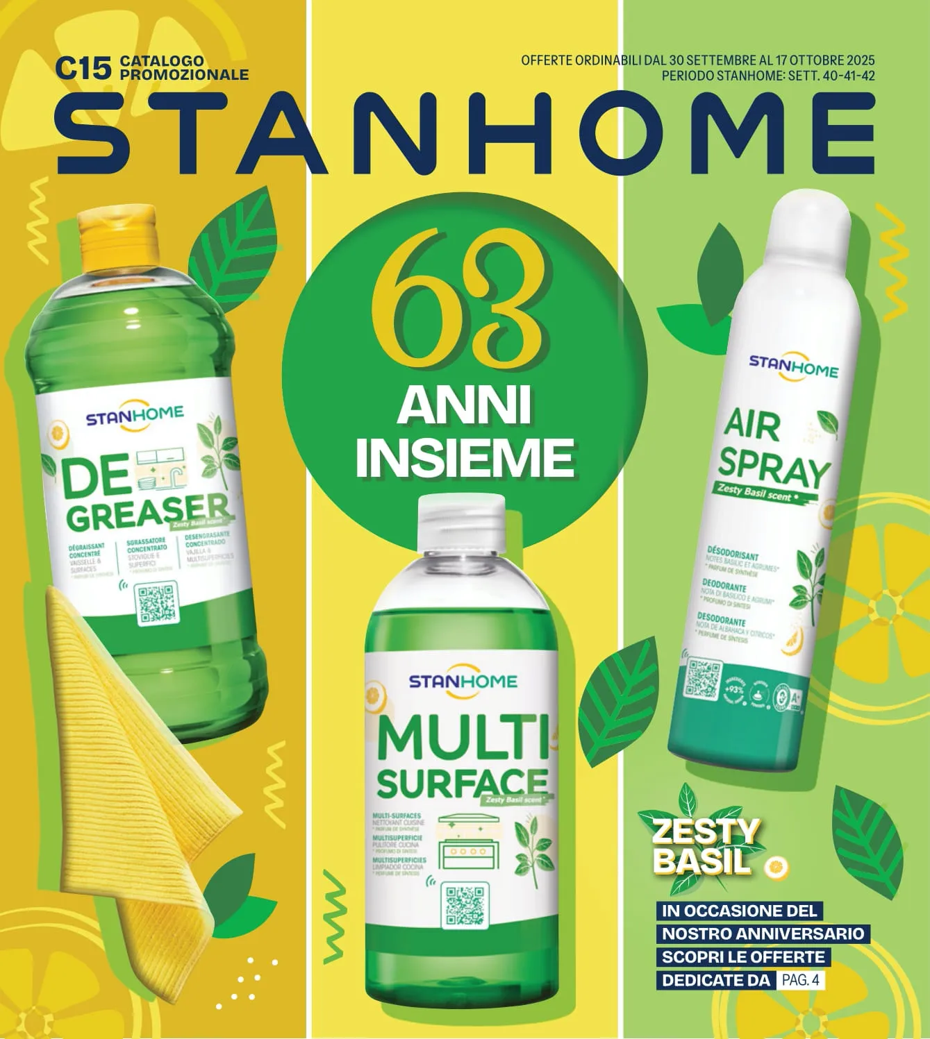Catalogo Stanhome 63 Anni Insieme dal 30/09 al 17/10/2025