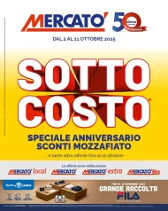 Volantino Mercatò Sottocosto dal 2 al 12/10/2025