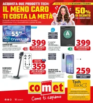 Volantino Comet Il Meno Caro ti Costa la Metà fino all’8/10/2025