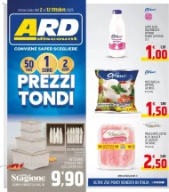Volantino ARD Discount Prezzi Tondi dal 2 al 12/10/2025