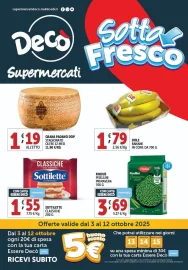 Volantino Decò Sottofresco dal 3 al 12/10/2025
