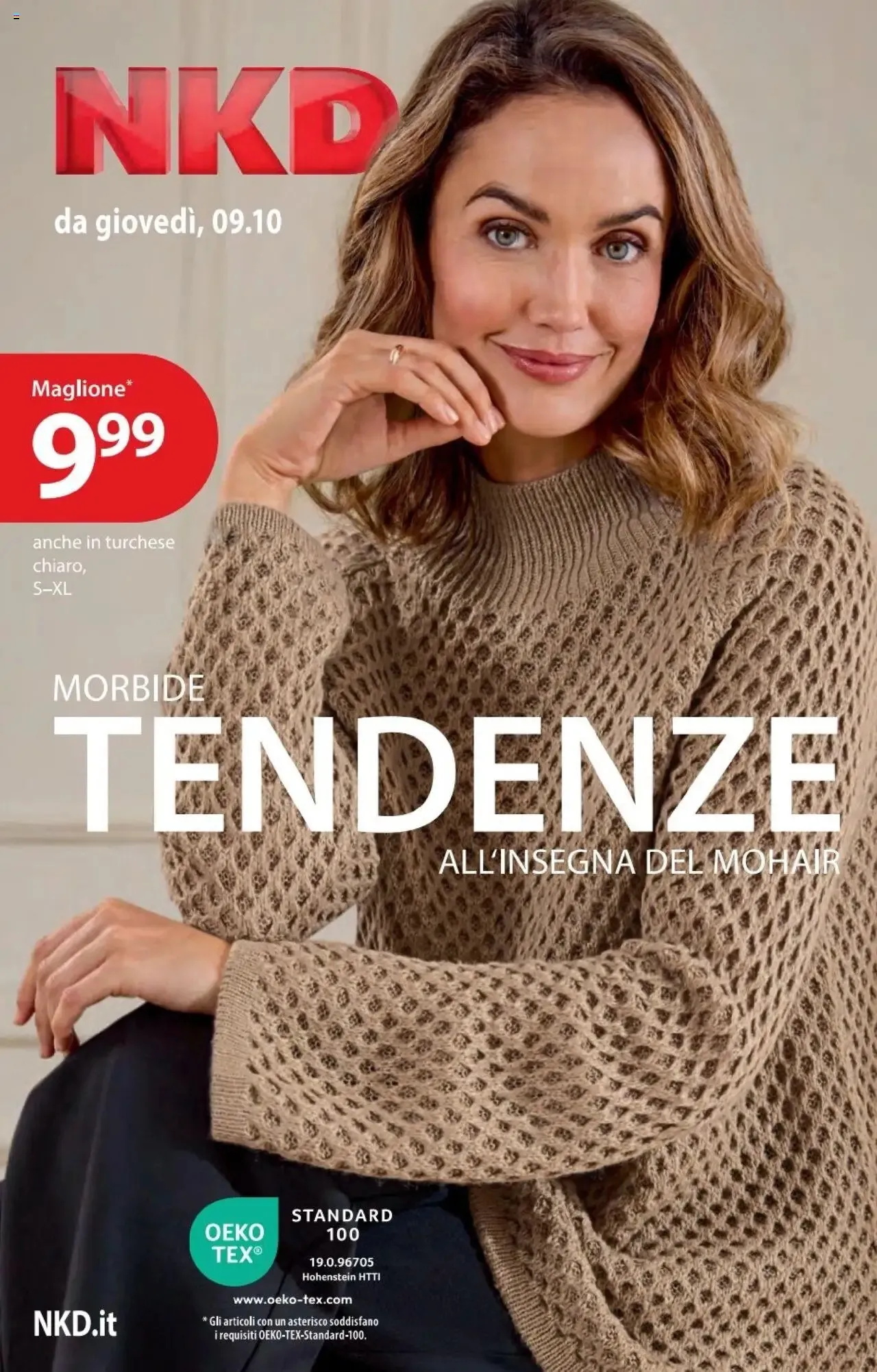 Volantino NKD Morbide Tendenze valido dal 9/10/2025