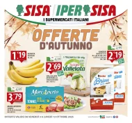 Volantino Sisa/IperSisa Offerte d’Autunno dal 3 al 13/10/2025