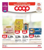 Volantino Coop Etruria Sconti dal 9 al 22/10/2025