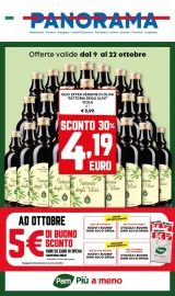 Volantino Panorama Sconti e Maxi Formati dal 9 al 22/10/2025
