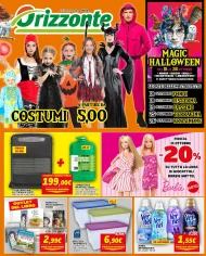 Volantino Orizzonte Magic Halloween dal 9 al 21/10/2025