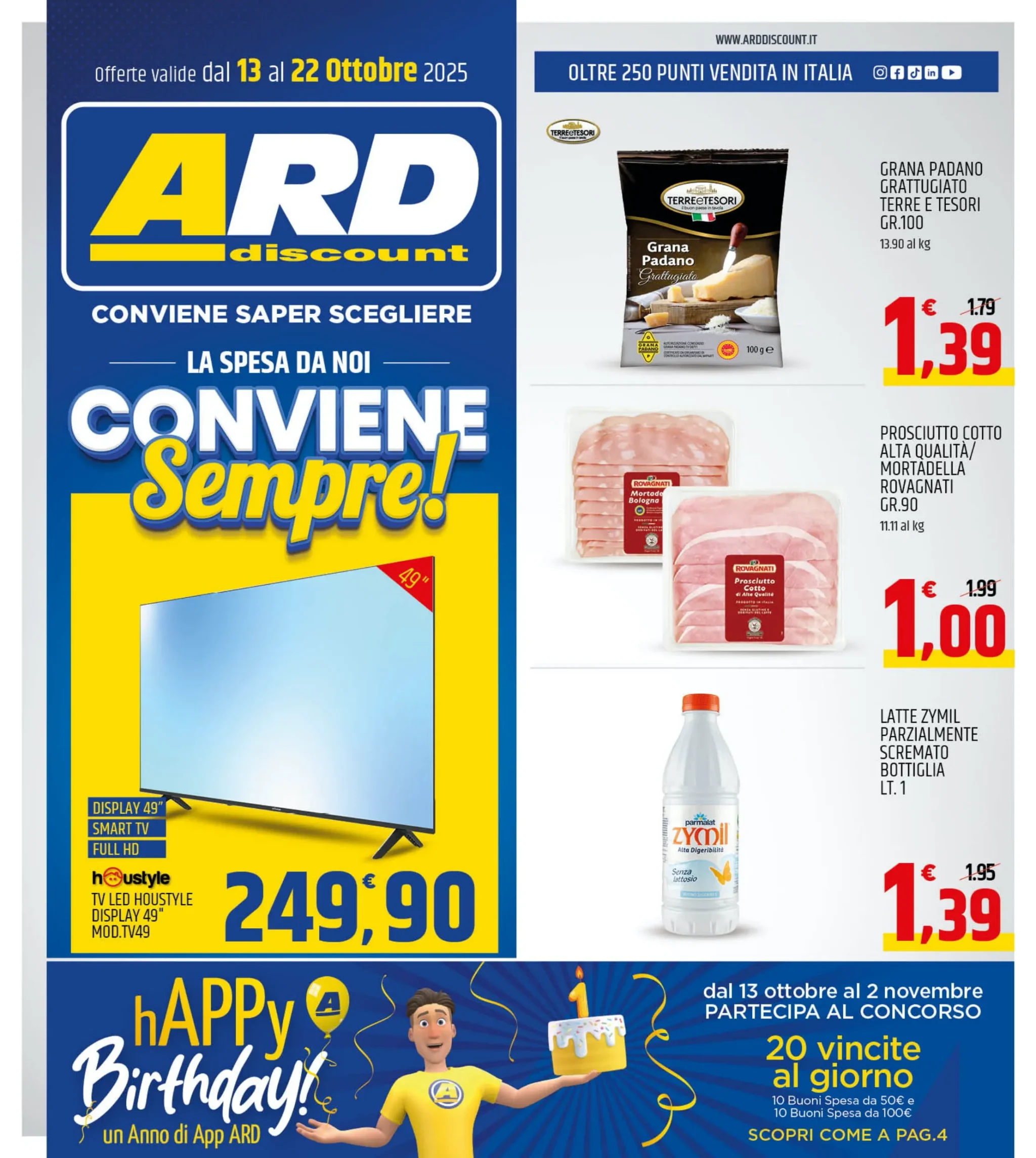 Volantino ARD Discount Conviene Sempre dal 13 al 22/10/2025