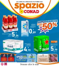 Volantino Spazio Conad Super Marche fino al 50% dal 20/10/2025