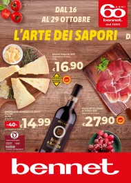 Volantino Bennet L’Arte dei Sapori dal 16 al 29/10/2025