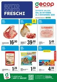 Volantino Gecop Sottocosto Freschi dal 20/10 al 2/11/2025