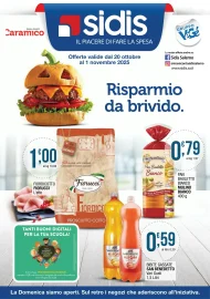 Volantino Sidis Risparmio da Brivido dal 20/10 al 1/11/2025