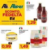 Volantino Alì e Aliper Sconto Fedeltà fino al 29/10/2025