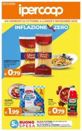 Volantino Ipercoop Sicilia Inflazione Zero dal 24/10 al 3/11/2025