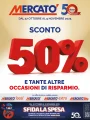 Volantino Mercatò Sconto 50% dal 27/10 al 9/11/2025