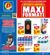 Volantino DPiù Maxi Formati fino al 5/11 dal 27/10/2025
