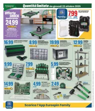 Eurospin Quantità Limitata Volantino dal 23/10 al 2/11/2025