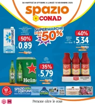 Volantino Spazio Conad Super Formati dal 28/10 al 10/11/2025