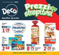 Volantino Decò Prezzi Strepitosi dal 28/10 al 6/11/2025