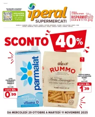 Volantino Iperal Sconti 40% dal 29/10 all’1/11/2025