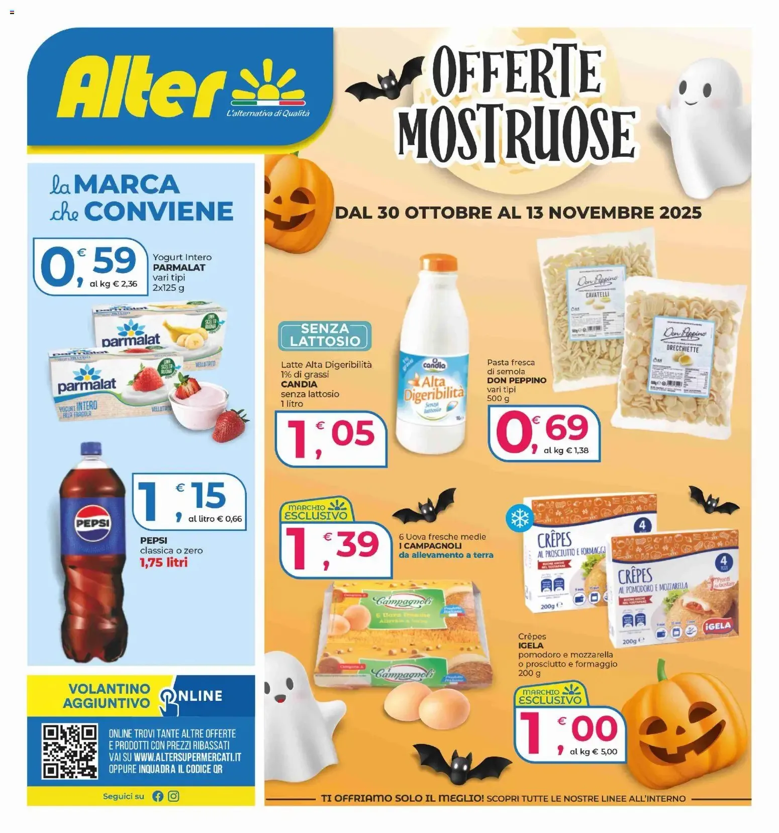 Volantino Alter Discount Offerte Mostruose dal 30/10 al 13/11/2025