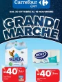Volantino Carrefour Grandi Marche dal 30/10 al 18/11/2025