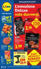 Volantino Lidl Prossima Settimana (dal 3 novembre)