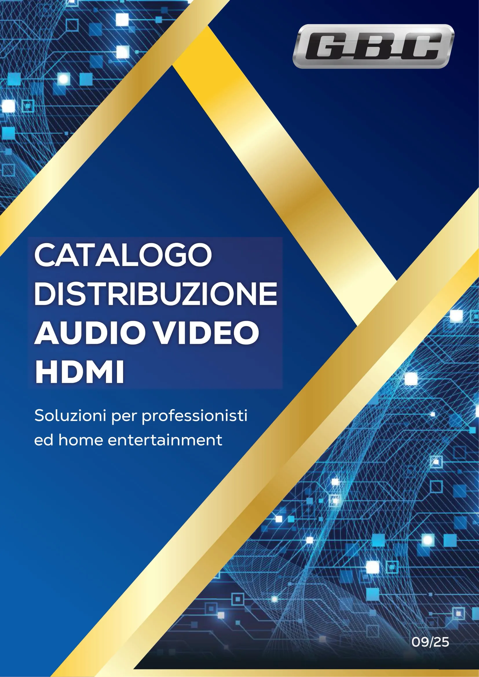 Catalogo GBC Distribuzione Audio Video HDMI 2025