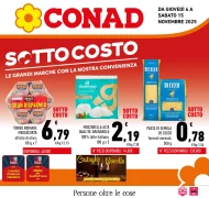 Volantino Conad Sottocosto fino al 15 dal 6/11/2025