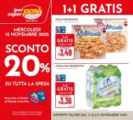 Volantino Pan/IperPan 1+1 Gratis dal 3 all’11/11/2025
