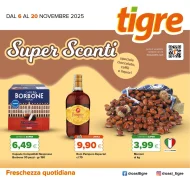 Volantino Tigre Super Sconti dal 6 al 20/11/2025