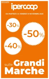 Volantino Ipercoop Sicilia Grandi Marche dal 4 al 14/11/2025