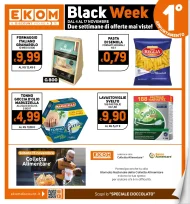 Volantino Ekom Black Week dal 4 al 17/11/2025