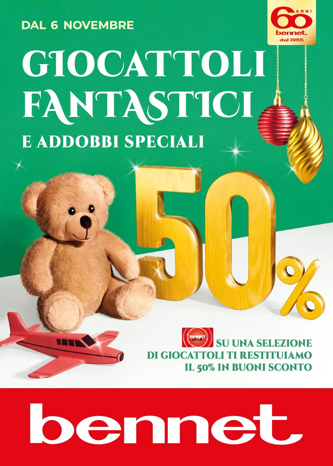 Catalogo Bennet Giocattoli Fantastici dal 6/11/2025 al 6/12/2026